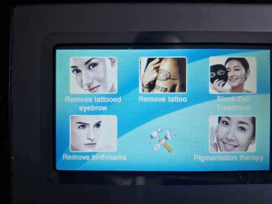 Laser tatuaje sprâncene negi