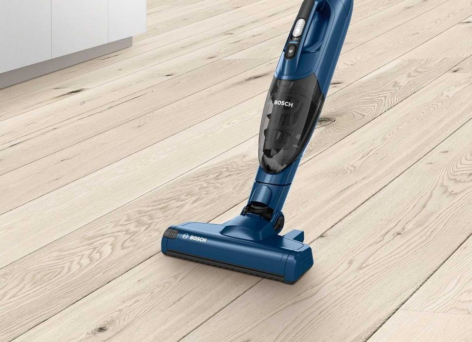 Безкабелна вертикална прахосмукачка Bosch Serie 2 BBHF216 Cyclonic, за сухо почистване, без торбичка