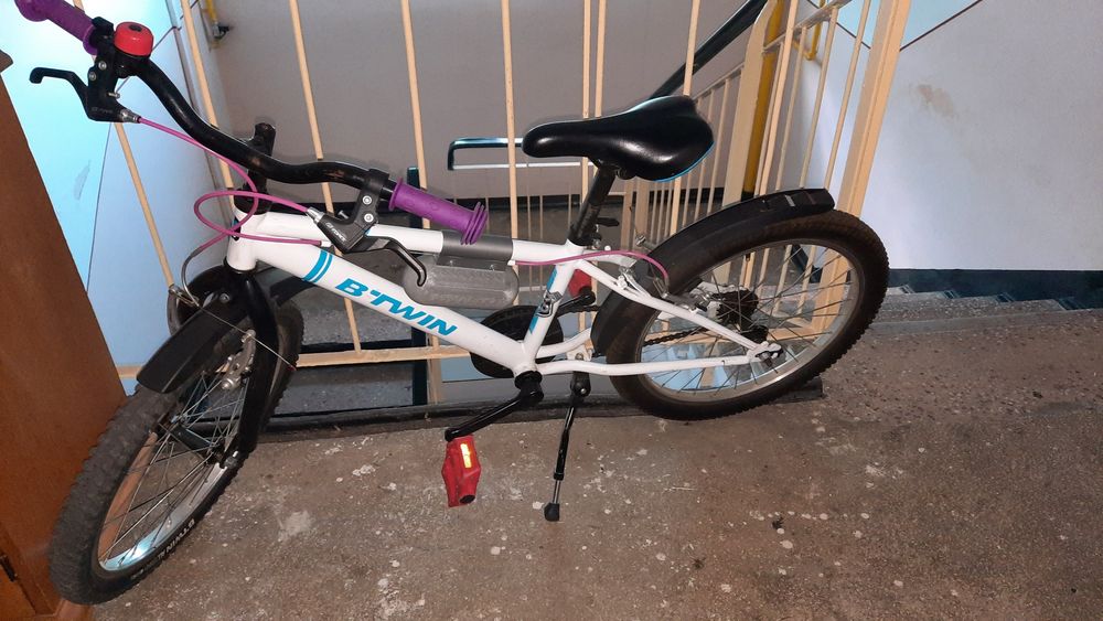 Bicicletă 20" BTWIN fete 5-9 ani