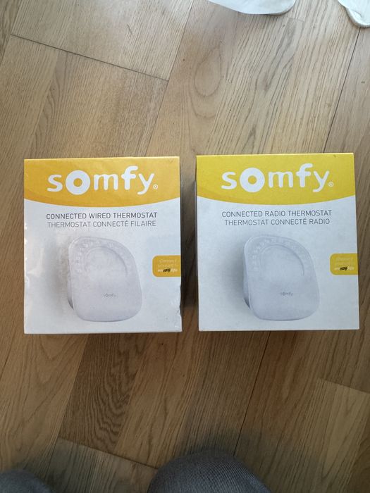 Termostat Inteligent Somfy Connected Wired, (Cu Fir) 2401498, SIGILAT!!