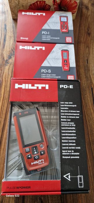 Hilti telemetru cu laser nou