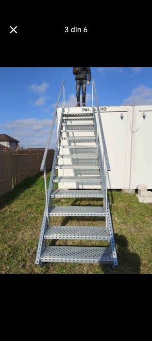 Cofetam scări zicate sau metalice