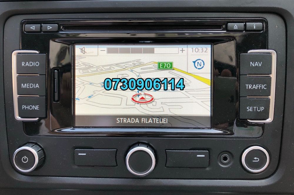 SD Card HARTI navigație VW RNS310 Skoda Amundsen Europa ROMÂNIA 2026