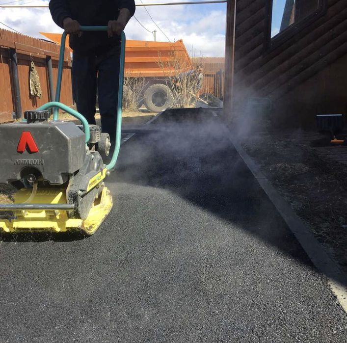Укладка асфальта
