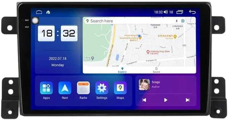 Мултимедия за Suzuki Grand Vitarа Двоен дин навигация Android 2DIN