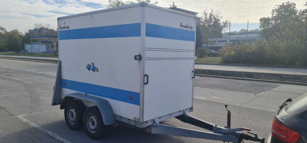 Немско ремарке Brenderup K1504T 1.5т товарно/фургон