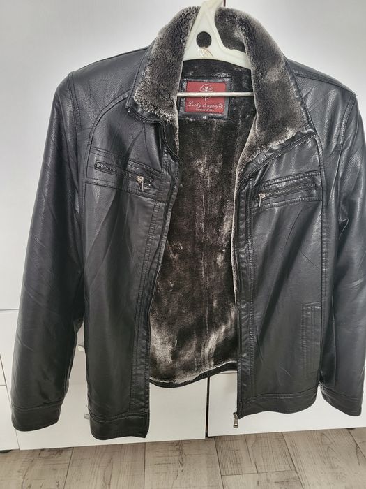 Куртка мужская кожаная.