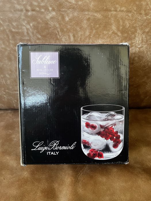 Luigi Bormioli Set 4 pahare