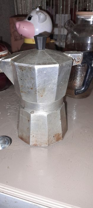 Гейзерная советская кофеварка