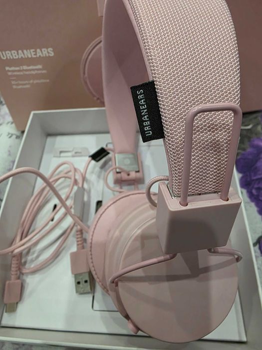 Безжични слушалки URBANEARS PLATTAN 2 Bluetooth, Розови