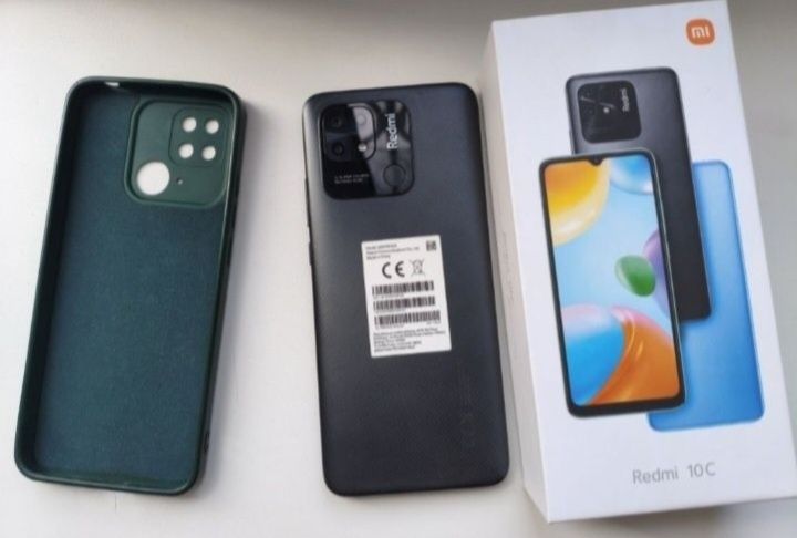 Redmi 10C с коробкой.