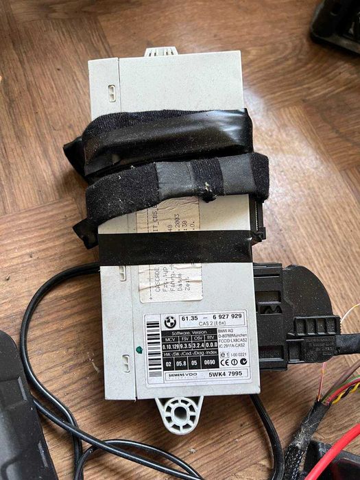 Calculator Modul control Motor ECU CAS2 BMW E60 E61 cheie