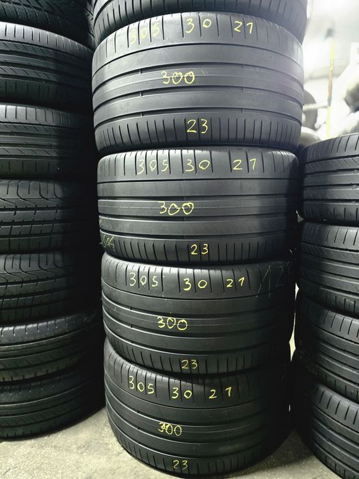 4x 305/30/21 VARA PIRELLI 2023 Stare excelentă