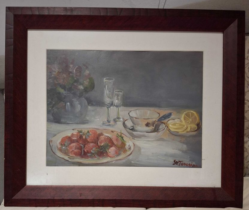Tablou Stefan Teresian, 58 cm x 48 cm,