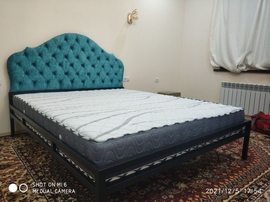 Двухспалная кровать в стиле лофт на заказ!