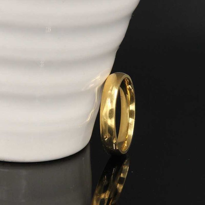 GPR16,verighete placate cu aur 14k, clasice. marimi diverse