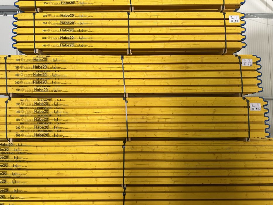 LANA IRU PU CANT ALBASTRU, Placa galbena pentru cofraje, Tip doka