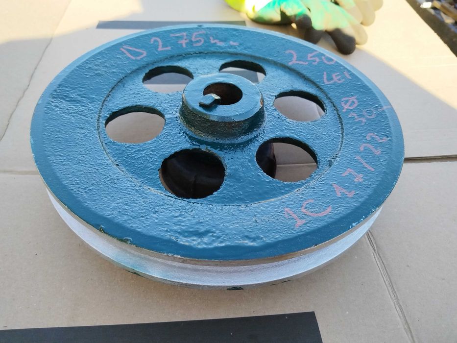 Fulie cu curea de 275 mm diametrul