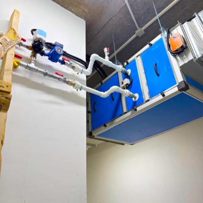 УСТАНОВКА Вентиляции в доме