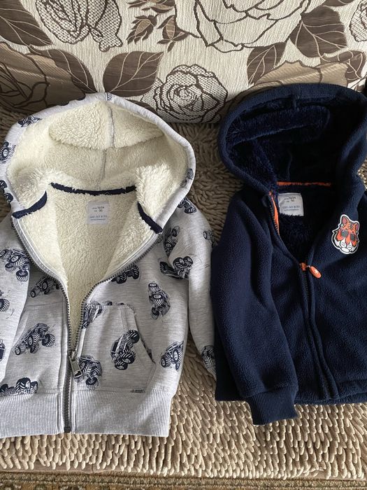 Теплая кофта для мальчика