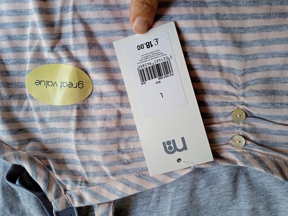 НОВА дамска пижама за бременност и кърмене Mothercare  - размер L