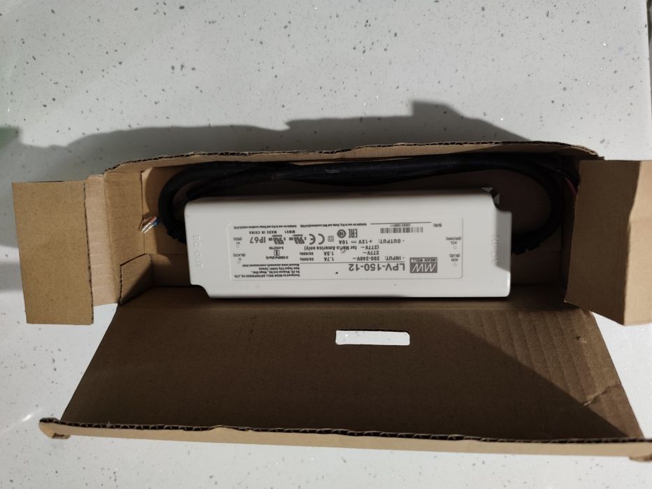 Sursa led 12v LPV 150 IP 67