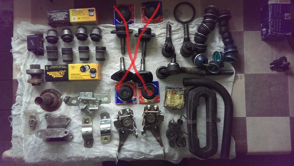 Продаю запасные части на ваз 2106 (новые)