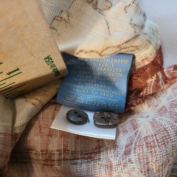 Рубашка летняя Гавайка XL 100% шёлк