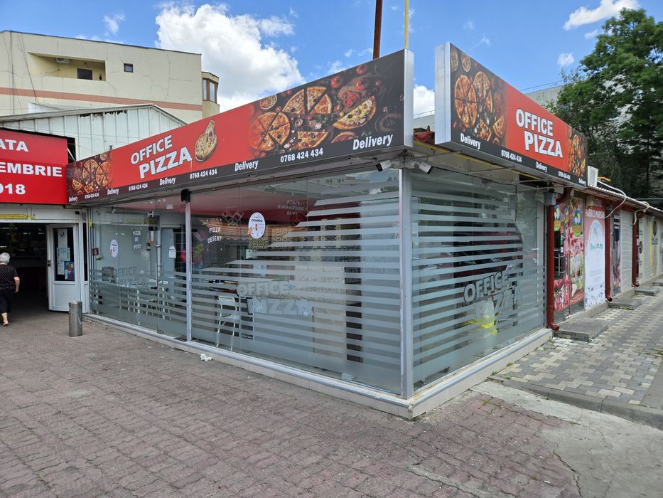Vand/Închiriez Afacere la Cheie Pizzerie & Fast Food Complet Utilata