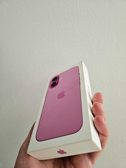 Iphone 16, 256 Gb, neverlock, nou la cutie pink, schimb.