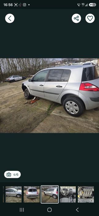 Piese auto Renault Megane 2 1.6 16v 2008