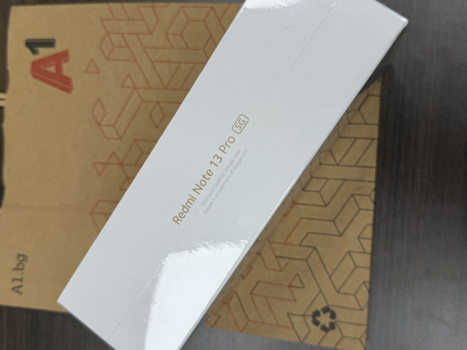 НЕРАЗПЕЧАТАН 256GB Xiaomi Redmi Note 13 Pro 5G A1 Гаранция до 2028 г. Black