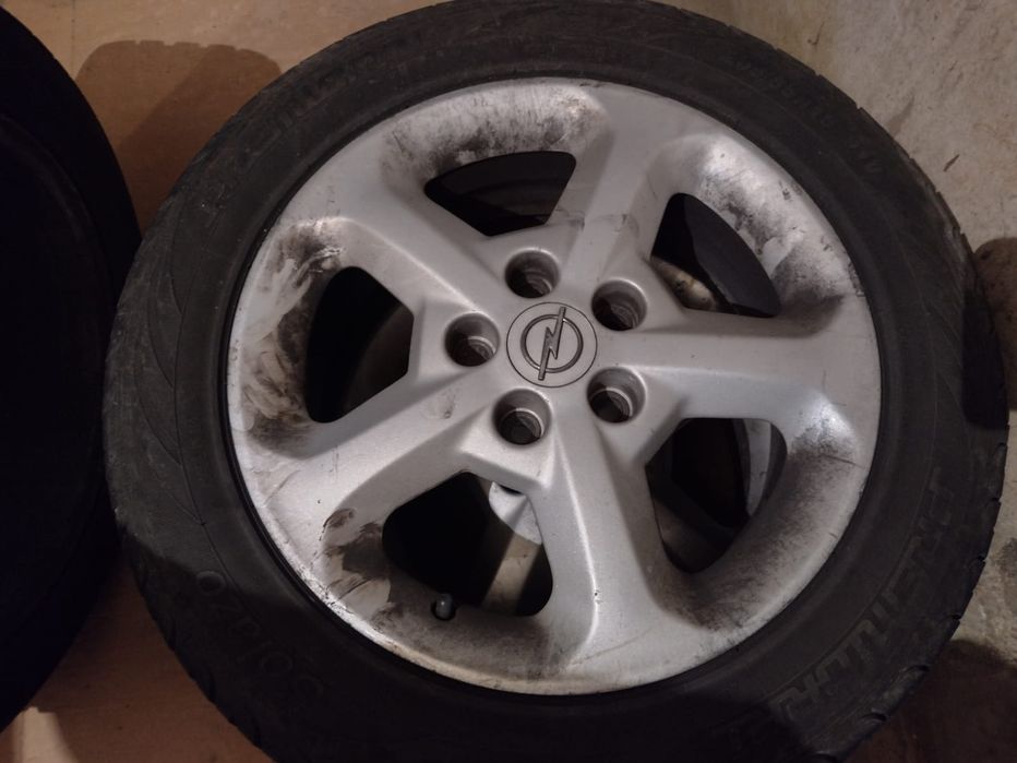 Genți aliaj cu cauciucuri Opel Astra H