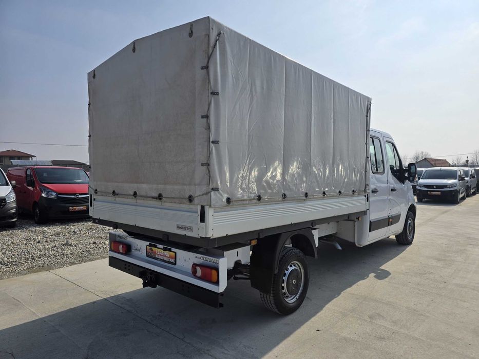 Renault Master DUBLA CABINA + Bena & Prelata /WEBASTO/ Finanțare Leasing/ Garanție 3 ani