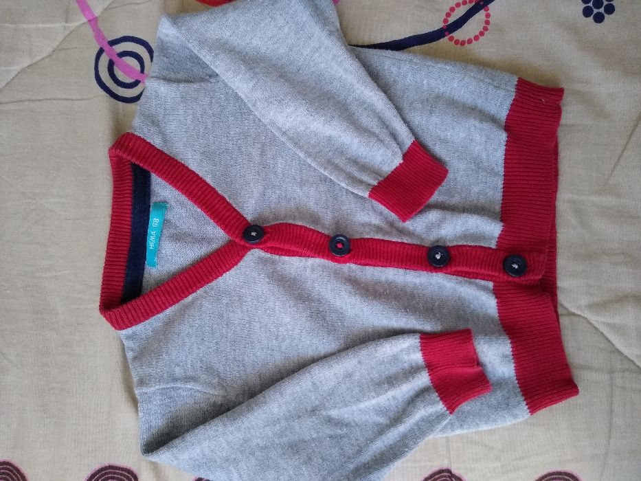комплект дънки и жилетка