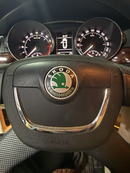Kit Plansa bord airnag-uri volan pasager centuri Skoda Superb 2 crem