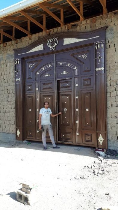 Ворота решетки перила навес качели всё изделия из железа