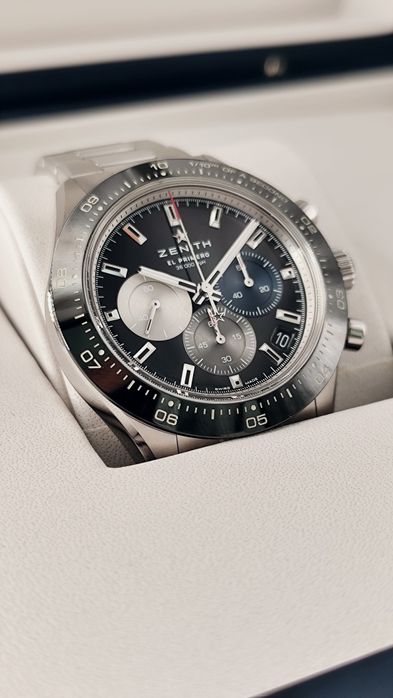 Zenith Chronomaster Sport Black (2025) • Пълен комплект + 2030 +каишка