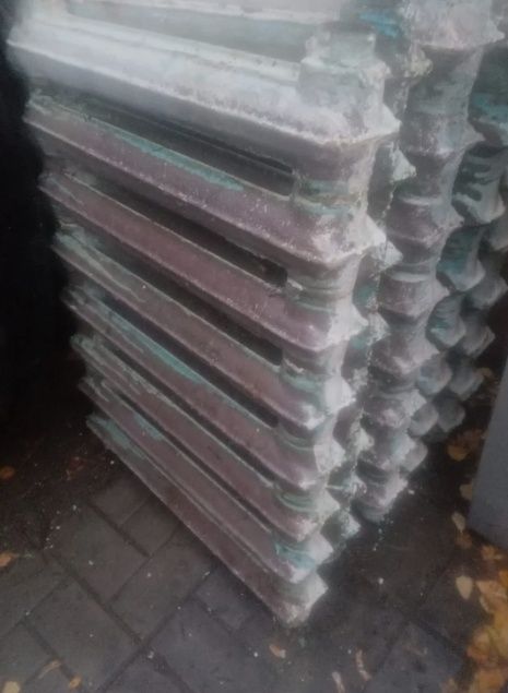 Чугнные батареи.