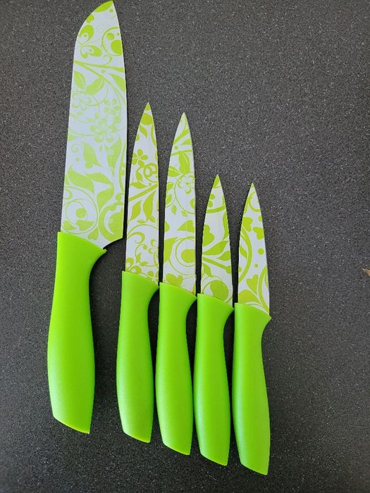 Set  5  cutite  ceramica pentru bucatarie