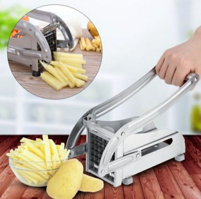 Aparat inox pentru taiat cartofi si legume Potato Chipper