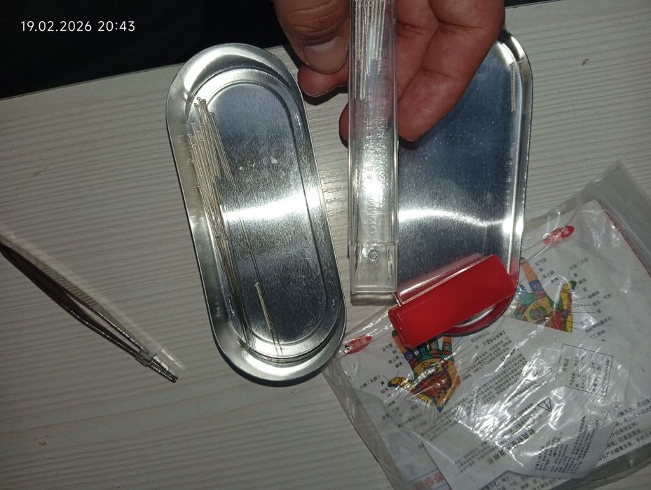 Иглы серебренные для иглотерапии