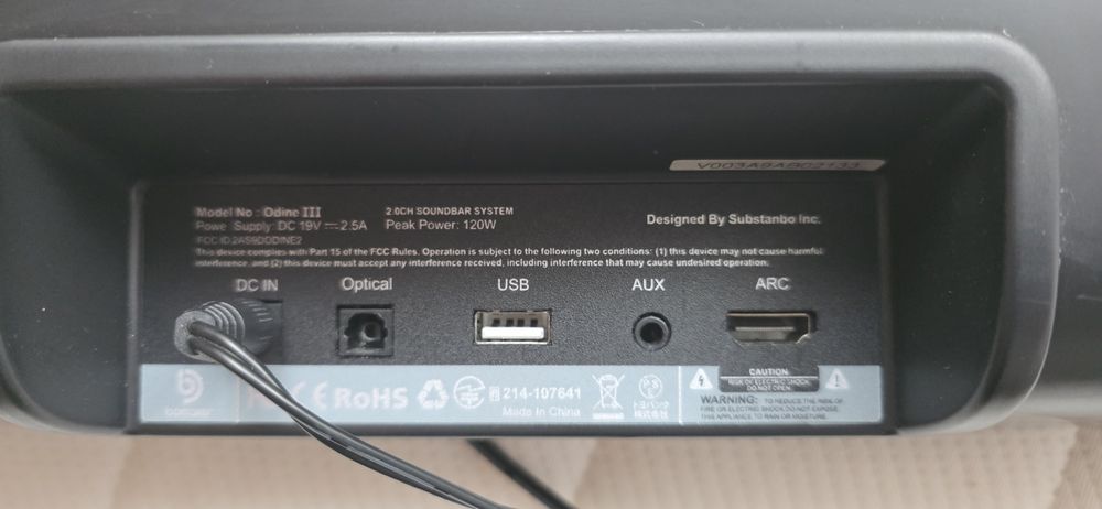 Саундбар Bomaker Odine 3 Hdmi,Bluetoth