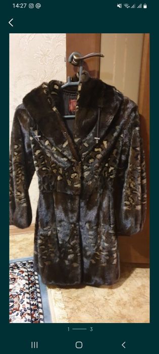 Греческая норковая шуба