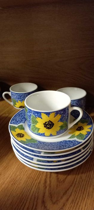 Servici din portelan Five o'clock - 12 piese