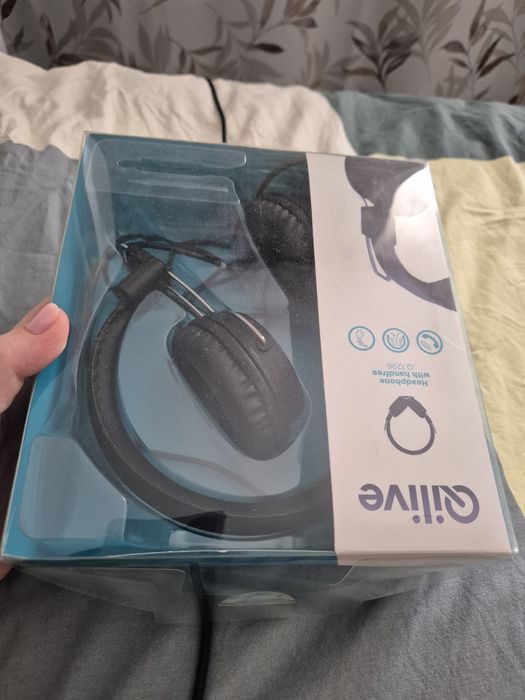 Casti audio cu microfon si Jack - qilive