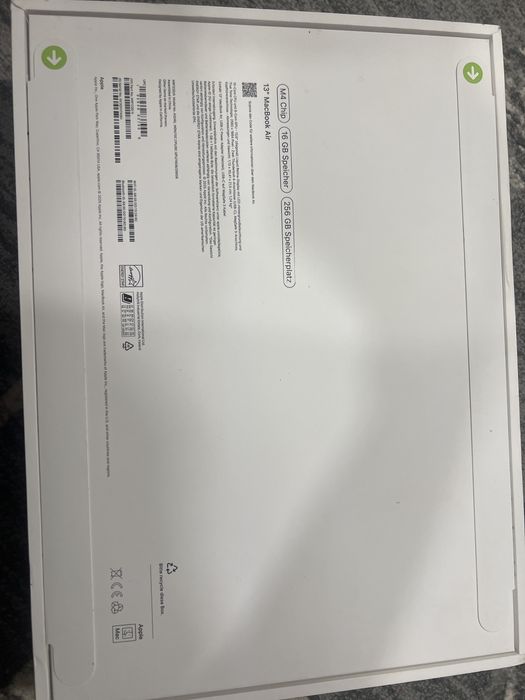 Laptop Apple MacBook Air13