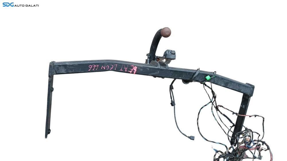 Cui Carlig Remorcare Tractare Complet cu Instalatie Electrica Seat Leon 1M 1.4 Benzina 1998 - 2005 [M8363]