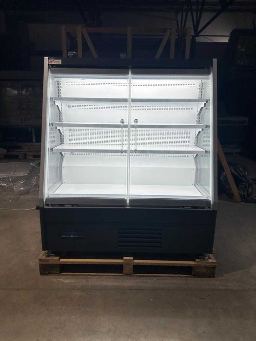 Vitrina frig semiverticala 131 cm plug-in / -1..+5 C / NOU / STOC