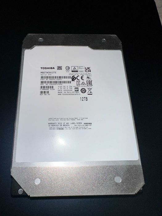 Жесткий диск 12TB
